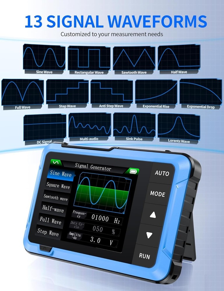 Portable Automotive Oscilloscope with Trigger Function/