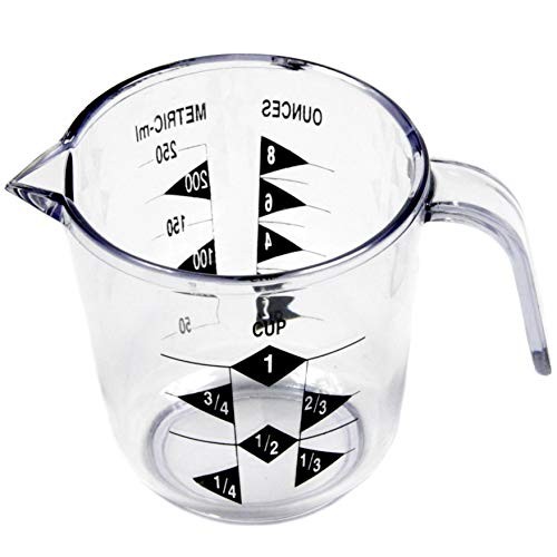 Select Plastic 1 Measuring Cup, 3.5 inch, Clear