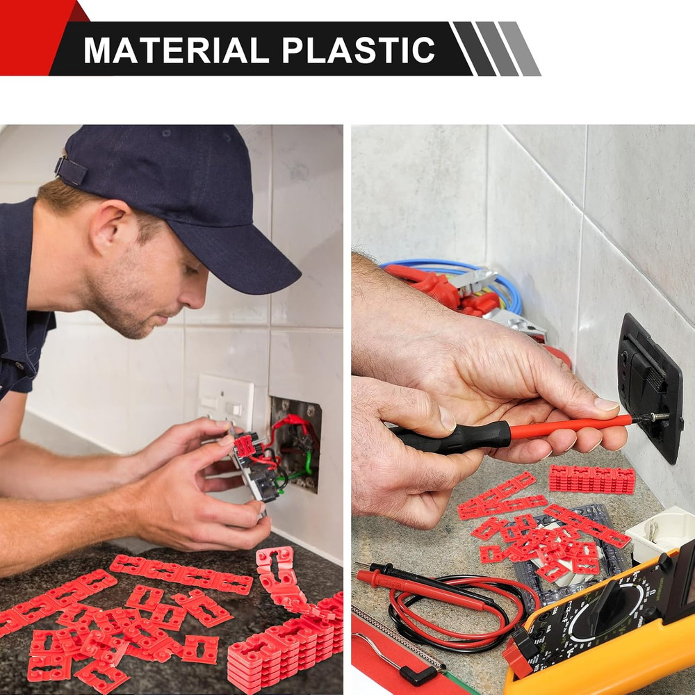 Outlet Spacers for Electrical Box 48 PCS Spacers Stackable