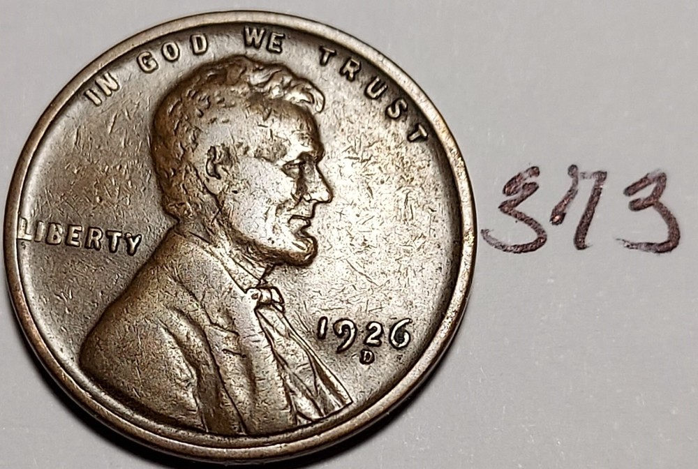 1926-D Lincoln Wheat Cent #373