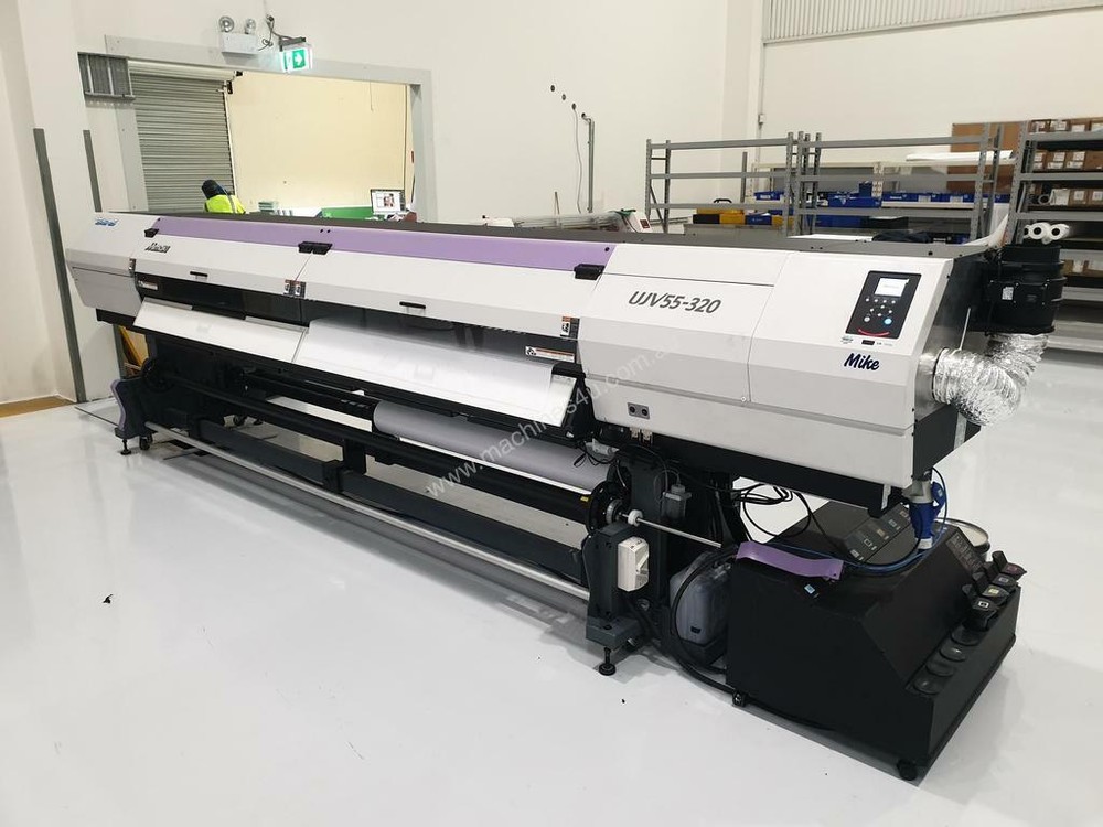 MIMAKI UJV55-320 LED UV LARGE FORMAT PRINTER