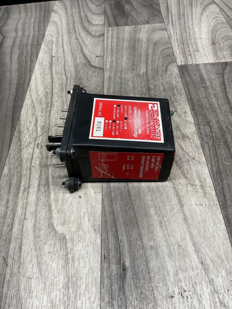 CA-30 LOAD CONTROLS ADJUSTABLE GAIN CURRENT TRANSDUCER #4002F146SI