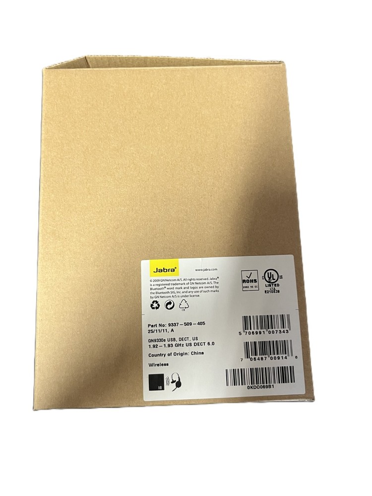 Jabra GN9330e Cordless Headset (9337-509-405)