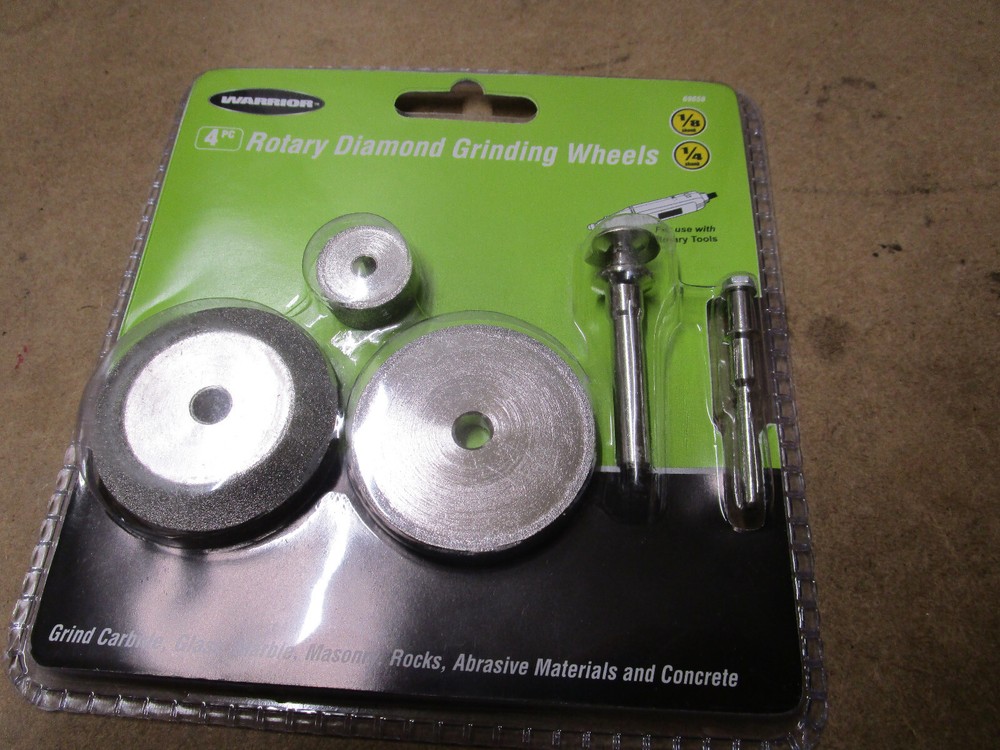 Large Diamond Rotary Grinding Wheel Set Warrior
