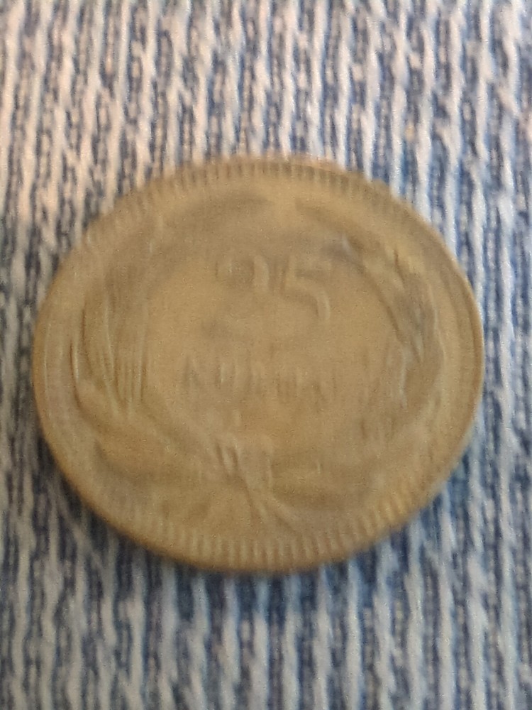 1948 Turkey 25 Kurus Circulated