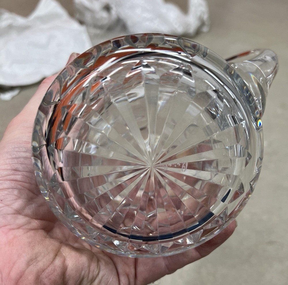 Brierly 6 7/8" tall cut glass pitcher