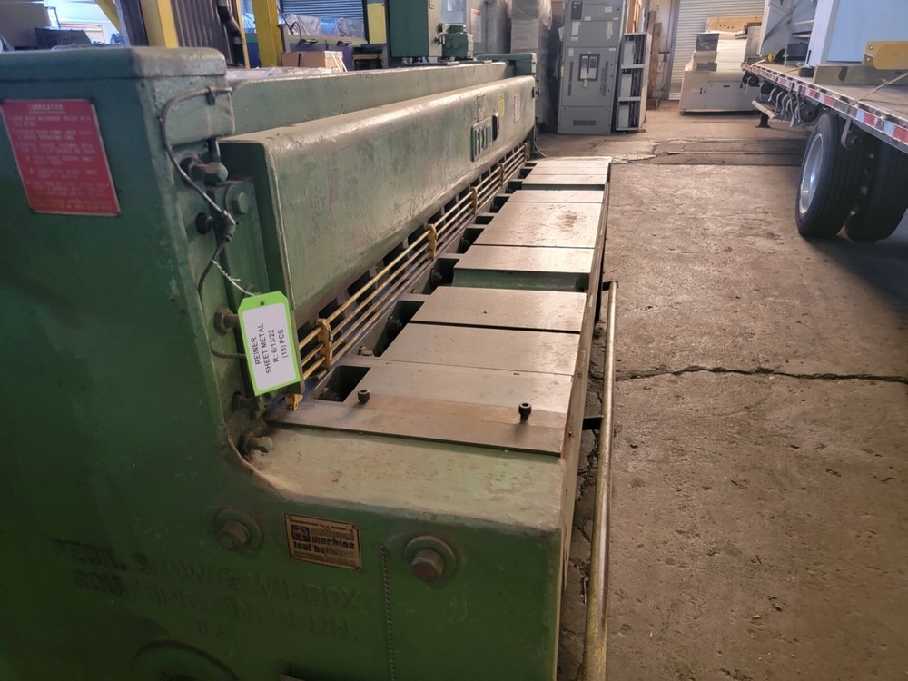 Power shear Pexto 8Ft., 14Ga.