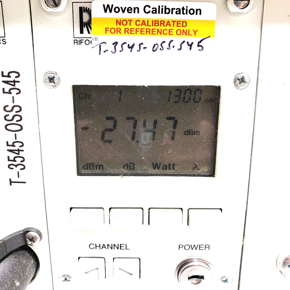 RIFOCS 703R-19 FULL WIDTH BENCHTOP UNIT USED.