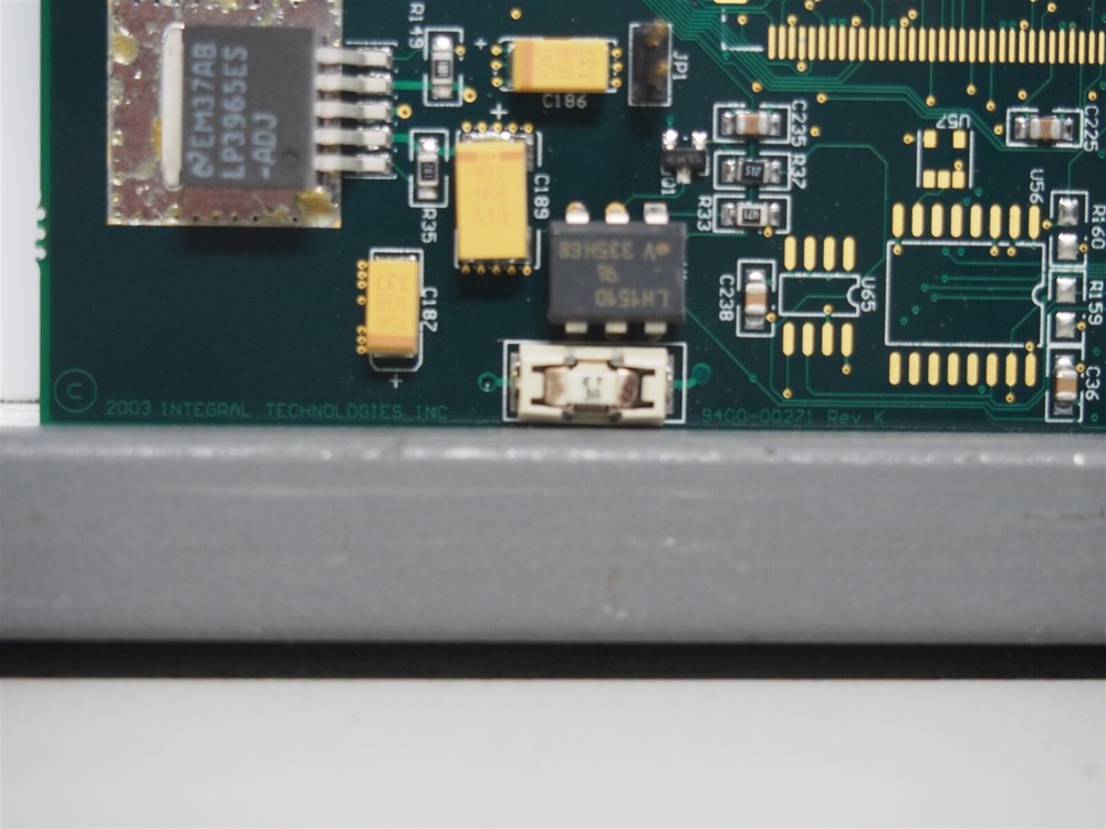 Integral Technologies 9400-00271 Rev. K PCI Interface Card