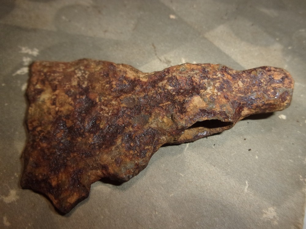 Primitive Old iron Axe Hammer head artifact
