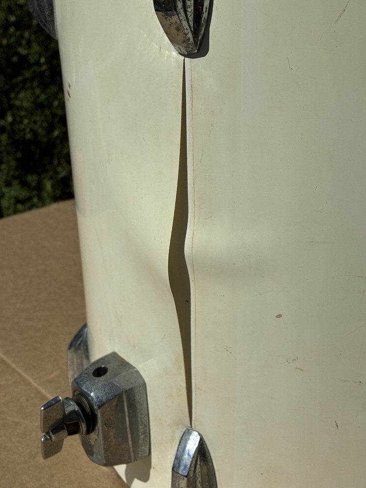 Vintage Premier 16" Floor Tom Drum White