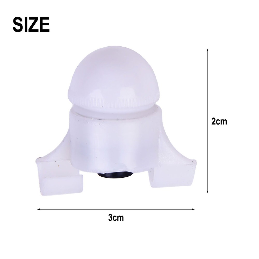 Plastic Fishing Bite Alarms with Adaptive Static State and LED Indicator