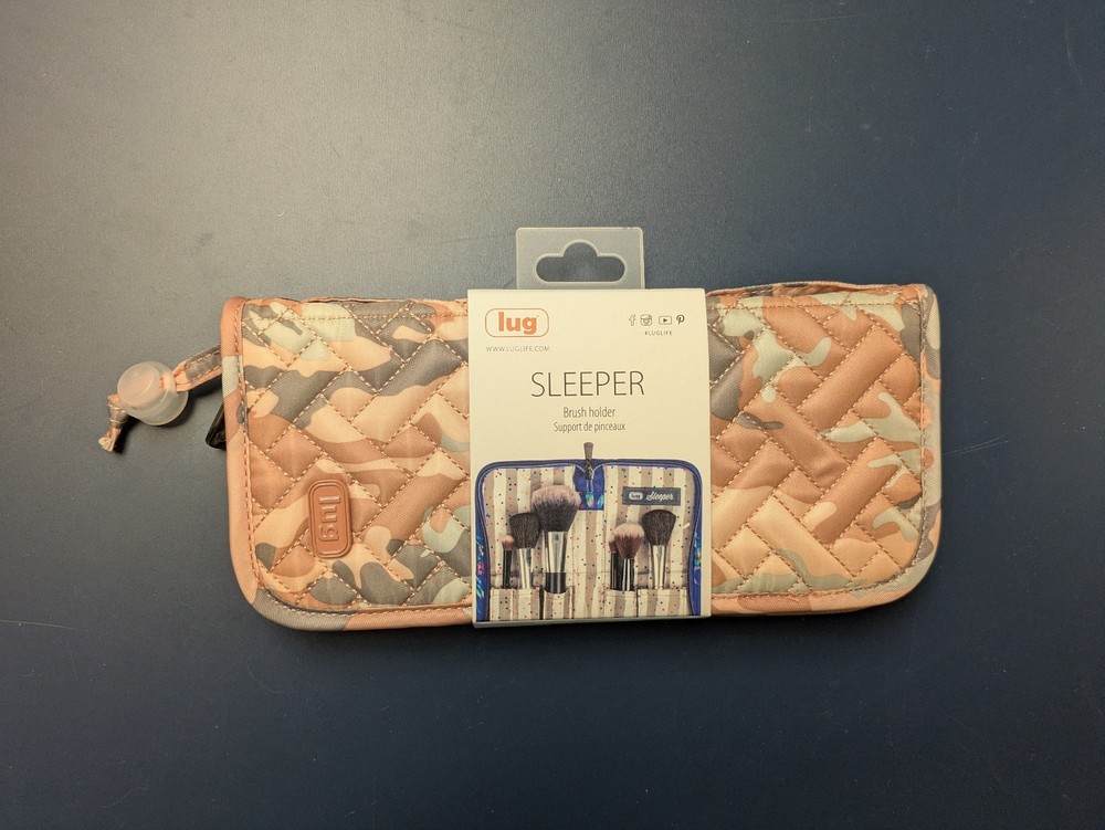 Lug Sleeper Organizer Travel Case Rose Camo - NWT