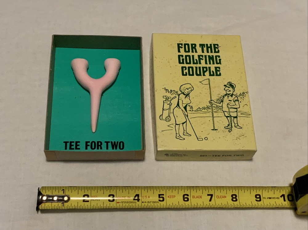 Gag Gift For Golfing Couples (Tee For Two)