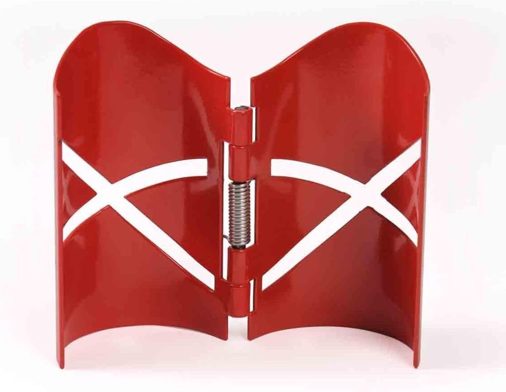 Professional 2.38" Pipe Cutting Guide with Spring-Loaded Hinge for Accuracy