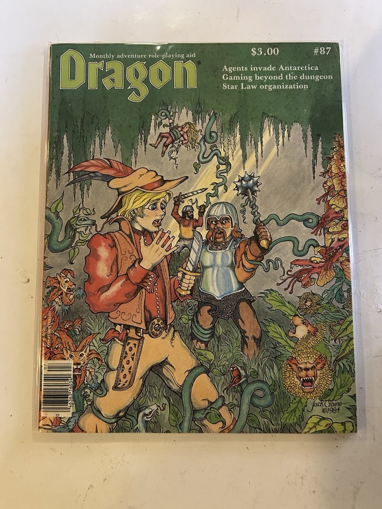 TSR: Dragon Magazine: Issue 87