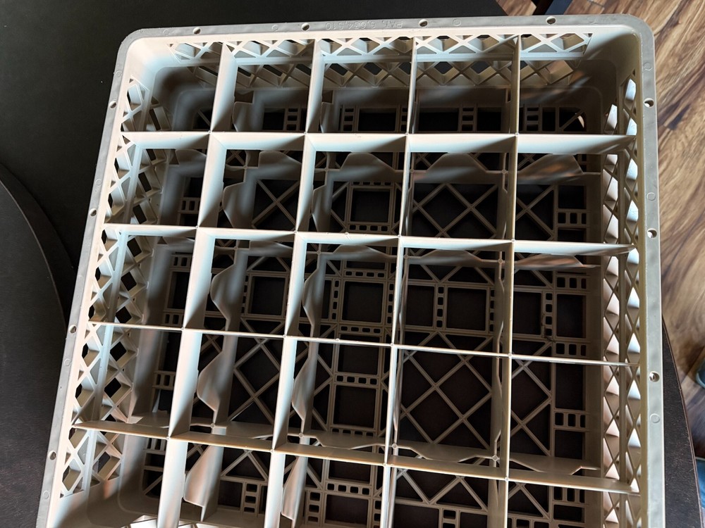 commercial glass rack