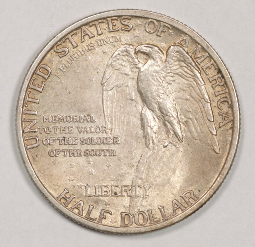 1925 Stone Mountain Commemorative Half Dollar Nice Luster! #CKR11