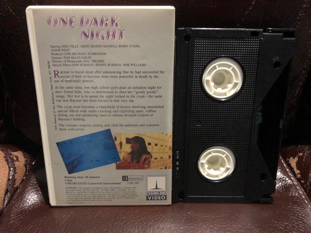 One Dark Night Betamax