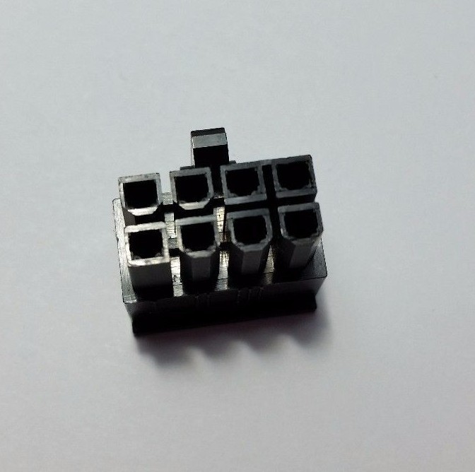 8 pin black Female PCI-E connector (multiple quantities) for graphics card