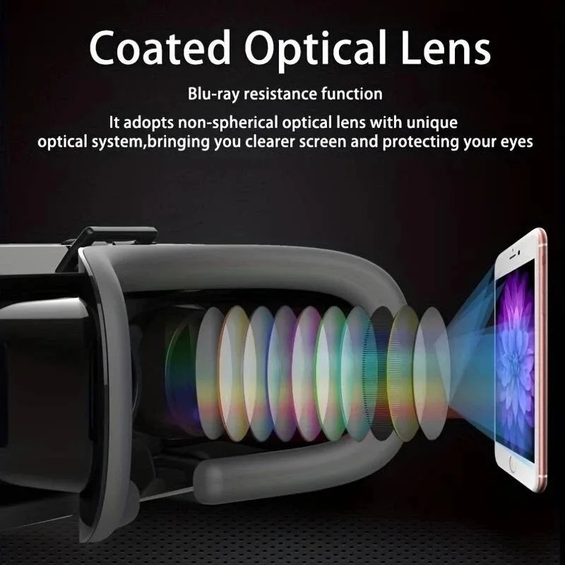 Virtual Reality VR Headset 3D Glasses for Android iPhone