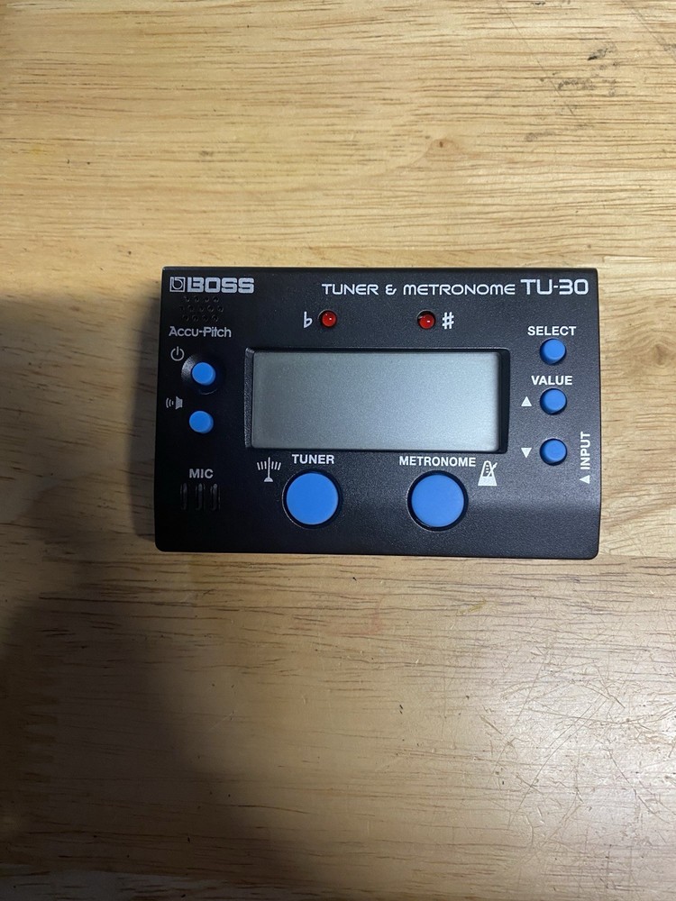 Boss TU-30 Tuner Metronome