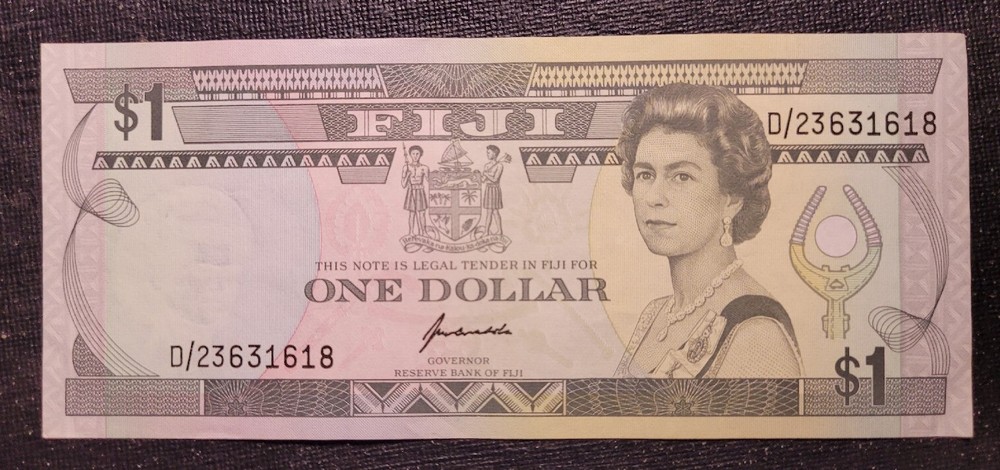 Fiji $1 1987 Banknote