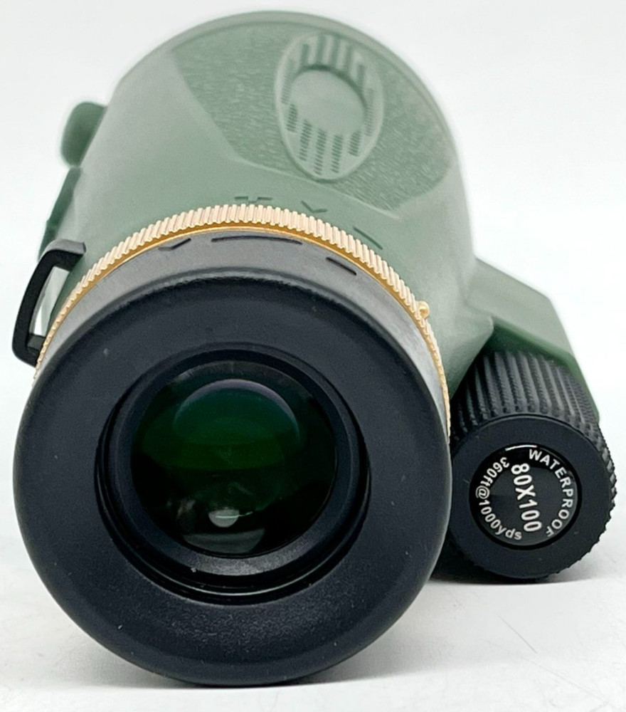 Precision Made Compact Multipurpose Monocular - Green: Pre-Owned
