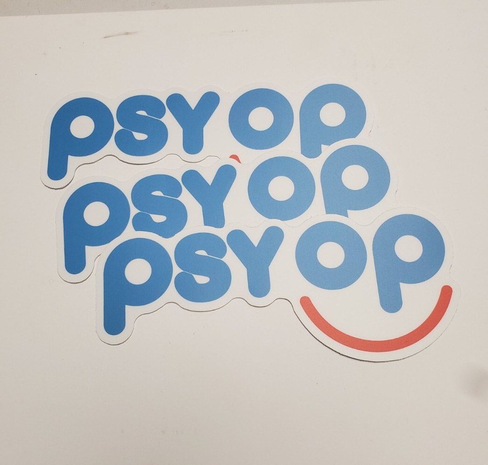 Psychological Operations PSYOPS STICKER