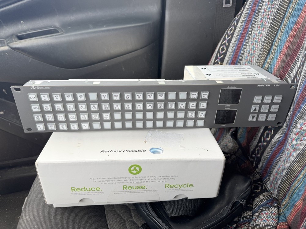 Grass Valley Jupiter L64 Control Panel Broadcast Router Control Panel UCP-CP-L64