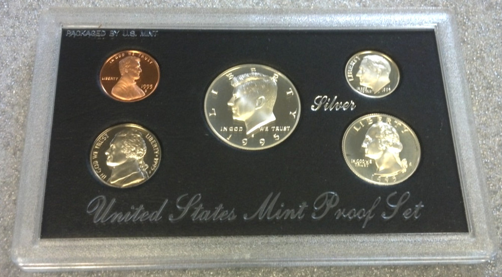 1995 US SILVER PROOF SET WITH OGP (3271)