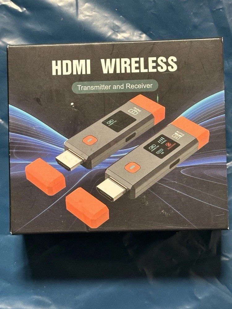 Wireless HDMI Transmitter and Receiver 328ft/100m Extender 4K Decode Input