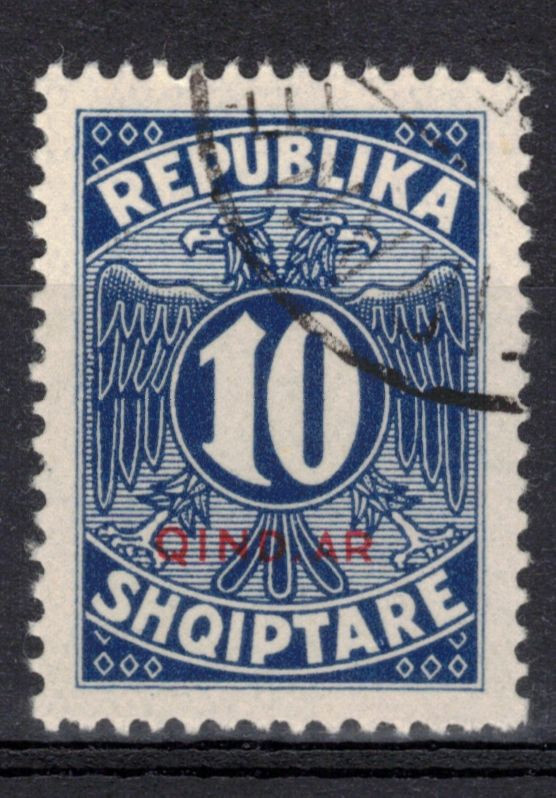 ALBANIA Scott J31 Used