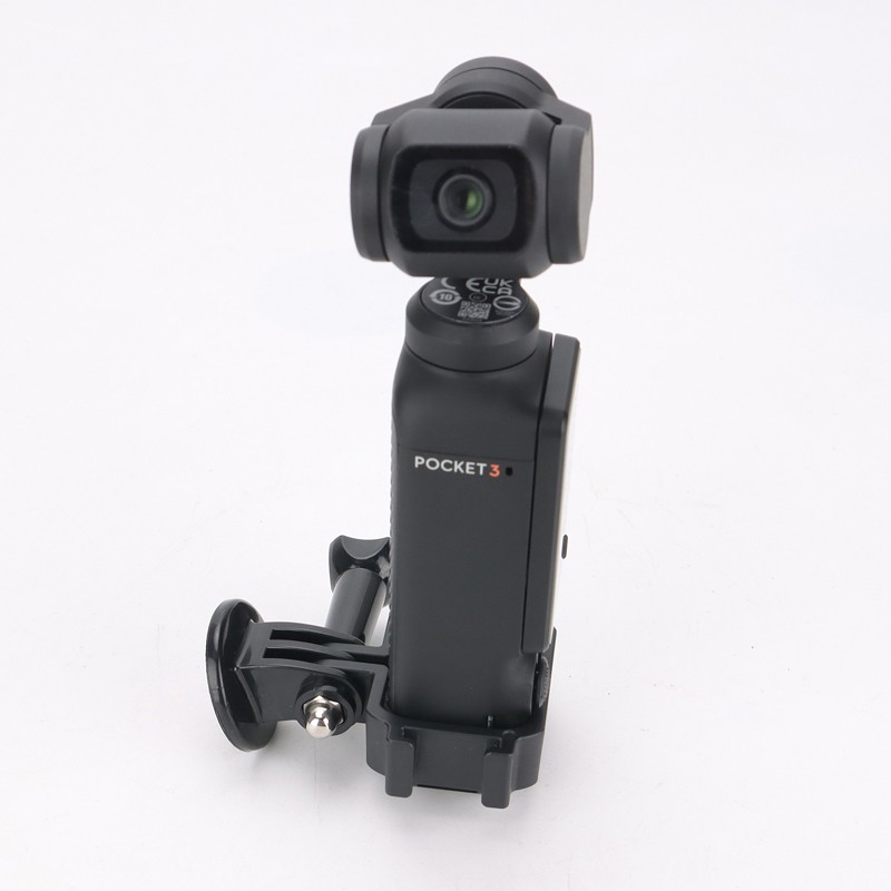 For DJI OSMO Pocket3 Camera Adapter Mini Bracket Extension Bezel w/Backpack Clip