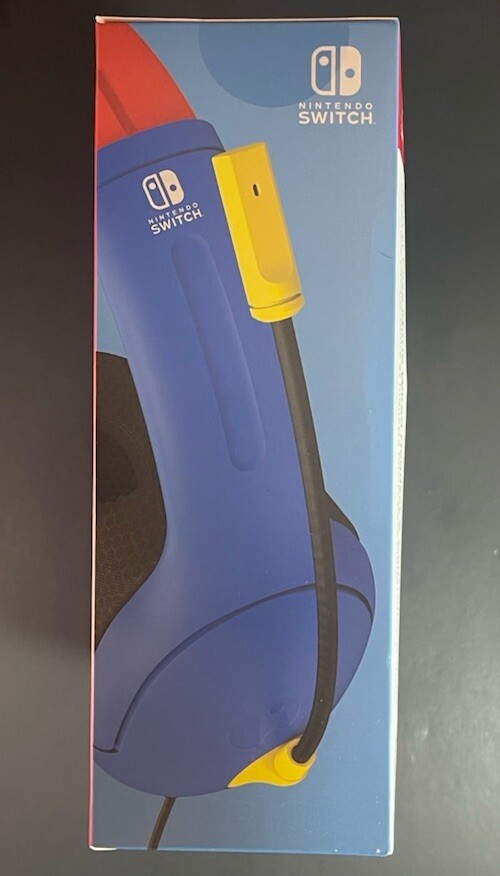 Official Nintendo Switch Wired Headset + Controller [ Power Pose Mario ] NEW