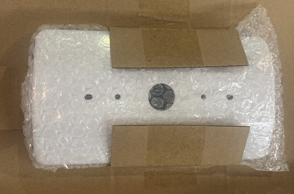 Exit Sign Universal Single/Double Face Red Letters White Housing Battery Backup