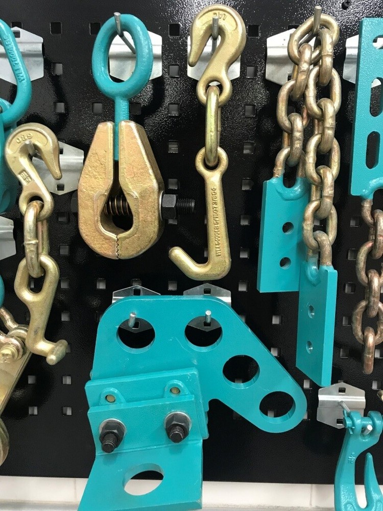 SET#49 AUTO BODY FRAME MACHINE HEAVY DUTY 22 PIECE PULLING TOOLS AND CLAMPS SET