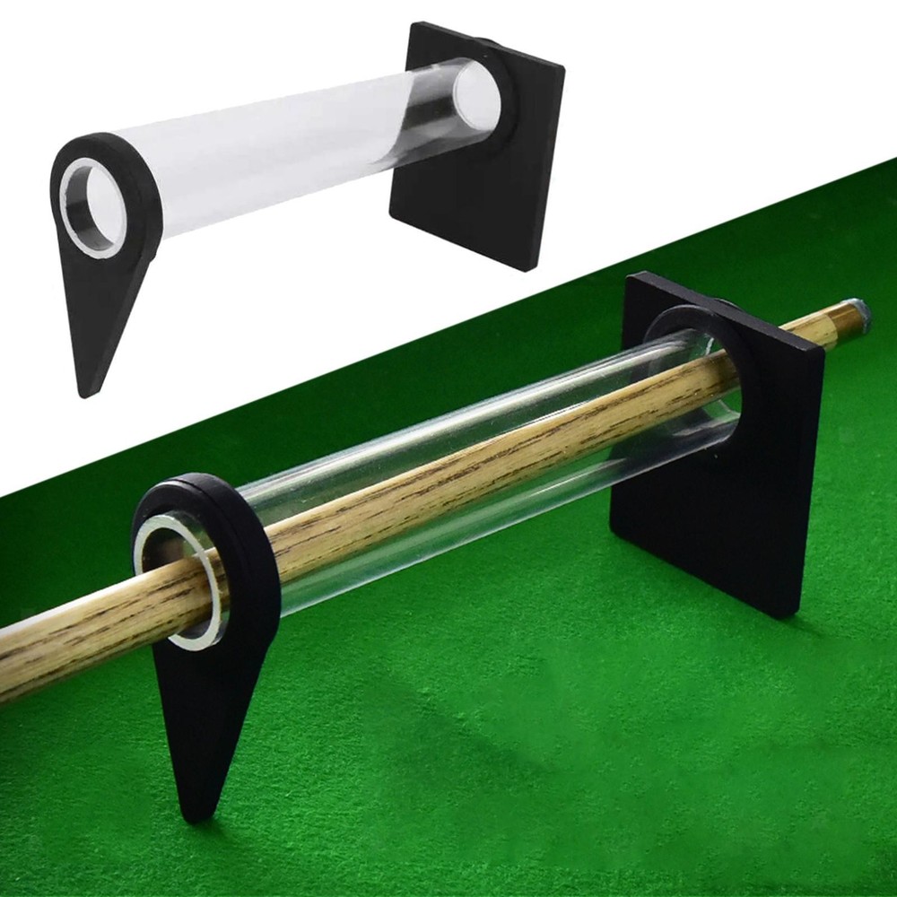 Pool Stroke Trainer Exerciser Cue Stick Trainer Beginner Adjustable Aiming
