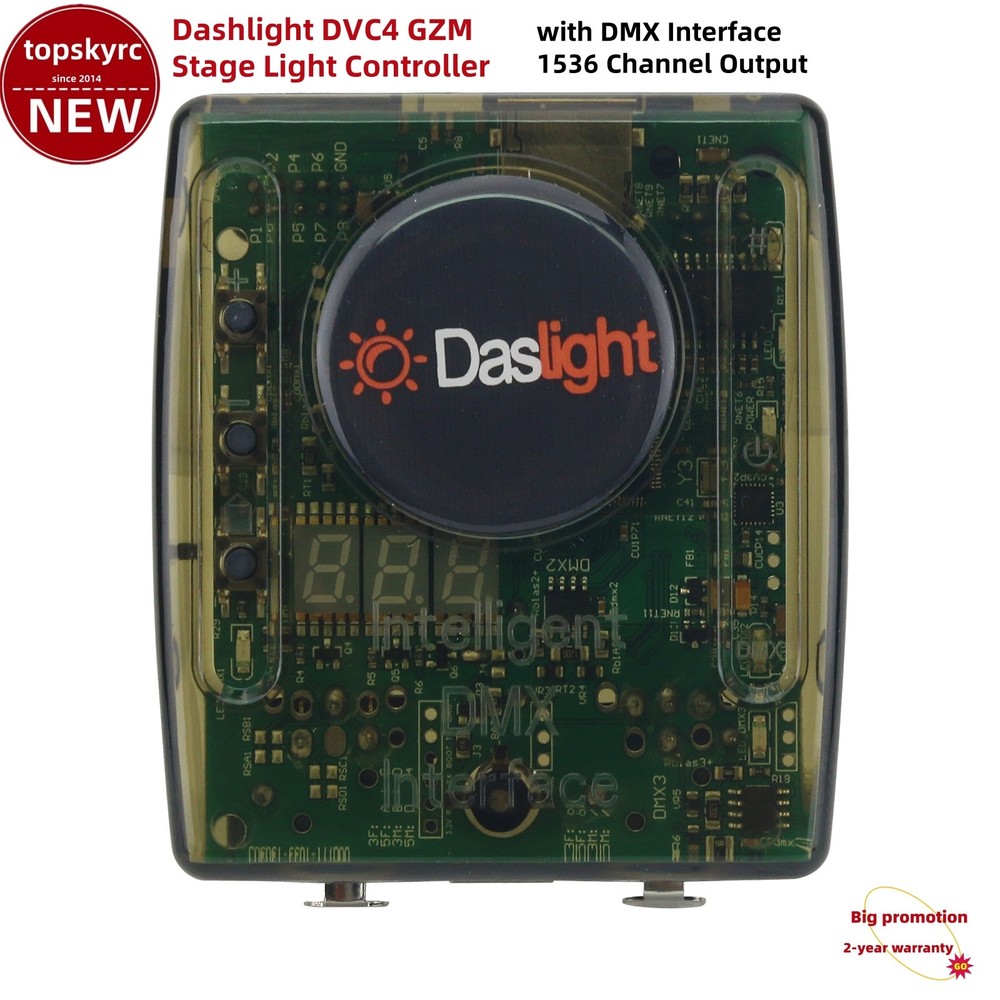 Dashlight DVC4 GZM Stage Light Controller USB PC Control Light Show w/DMX 1536CH