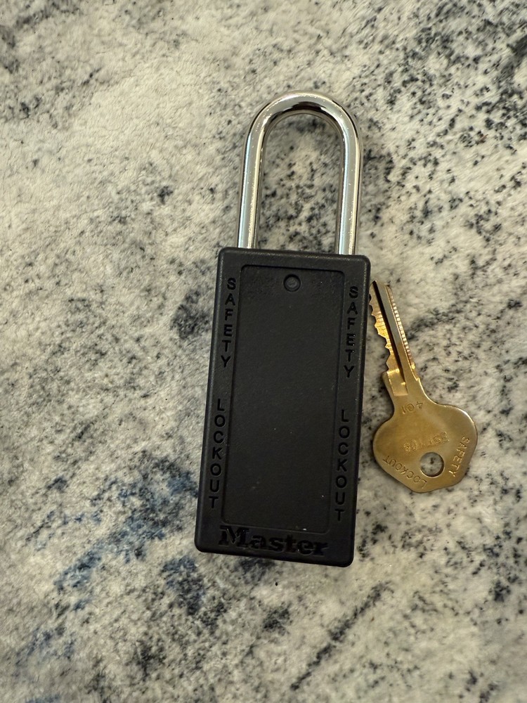 Master Lock Lockout Padlock 410KABLU