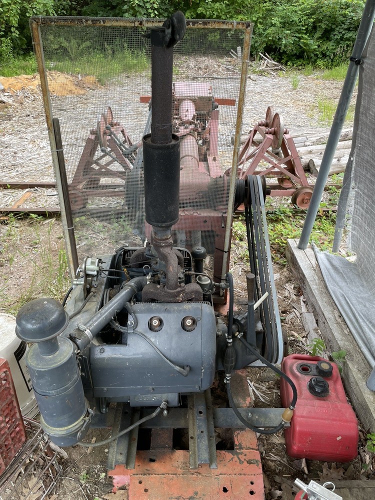 Post And Rail Peeler.