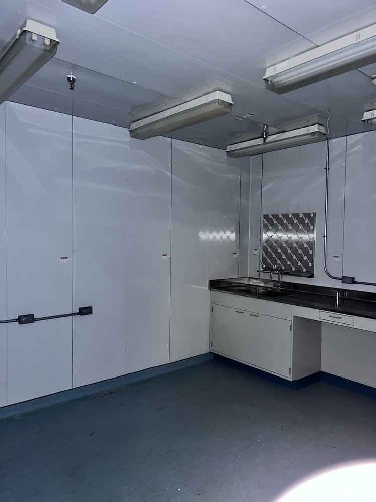 Base And Upper Metal laboratory Cabinets Casework
