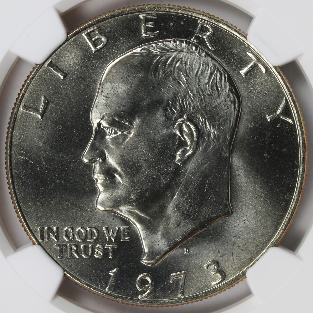 1973-D Eisenhower Dollar Ike $1 NGC MS66