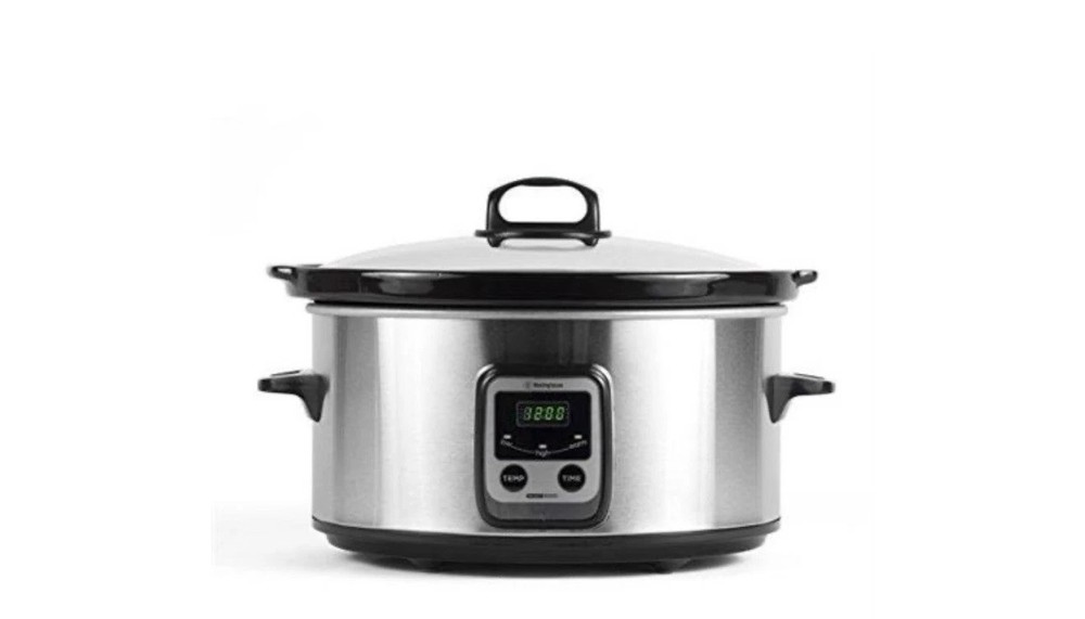 WESTINGHOUSE SELECT SERIES PROGRAMMABLE DIGITAL SLOW COOKER, 7 QUART  - SILVER