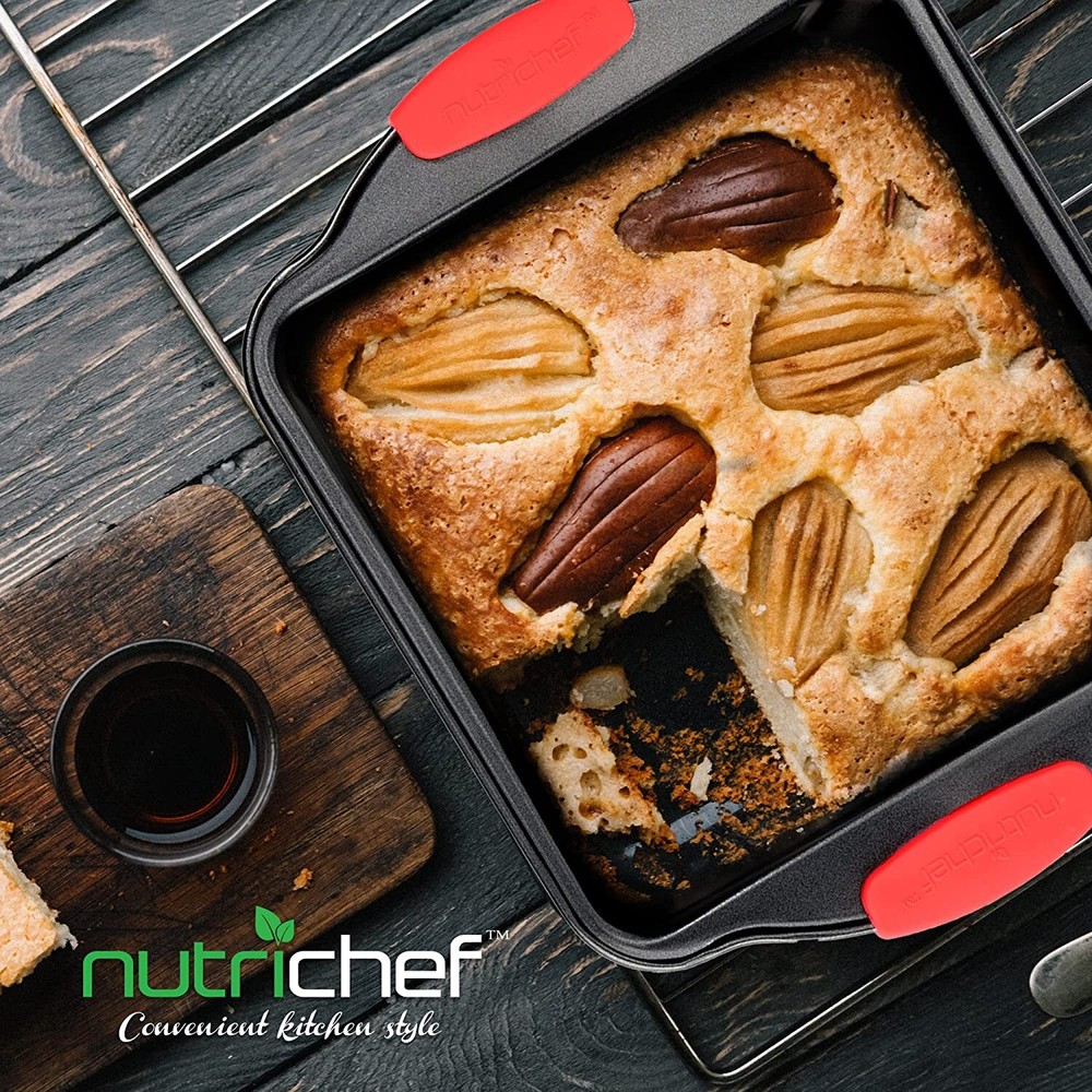 Nutrichef BKNCSBS10SSQUARE Square Pan
