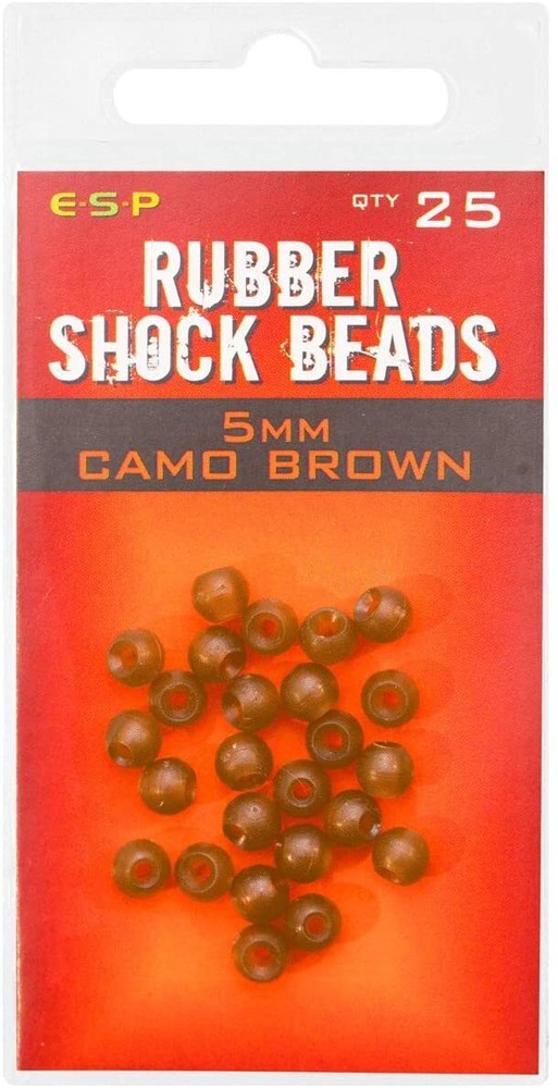 E.S.P Rubber Shock Beads 5mm