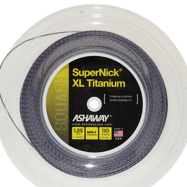 Ashaway SUPERNICK XL TITANIUM Squash String Reel