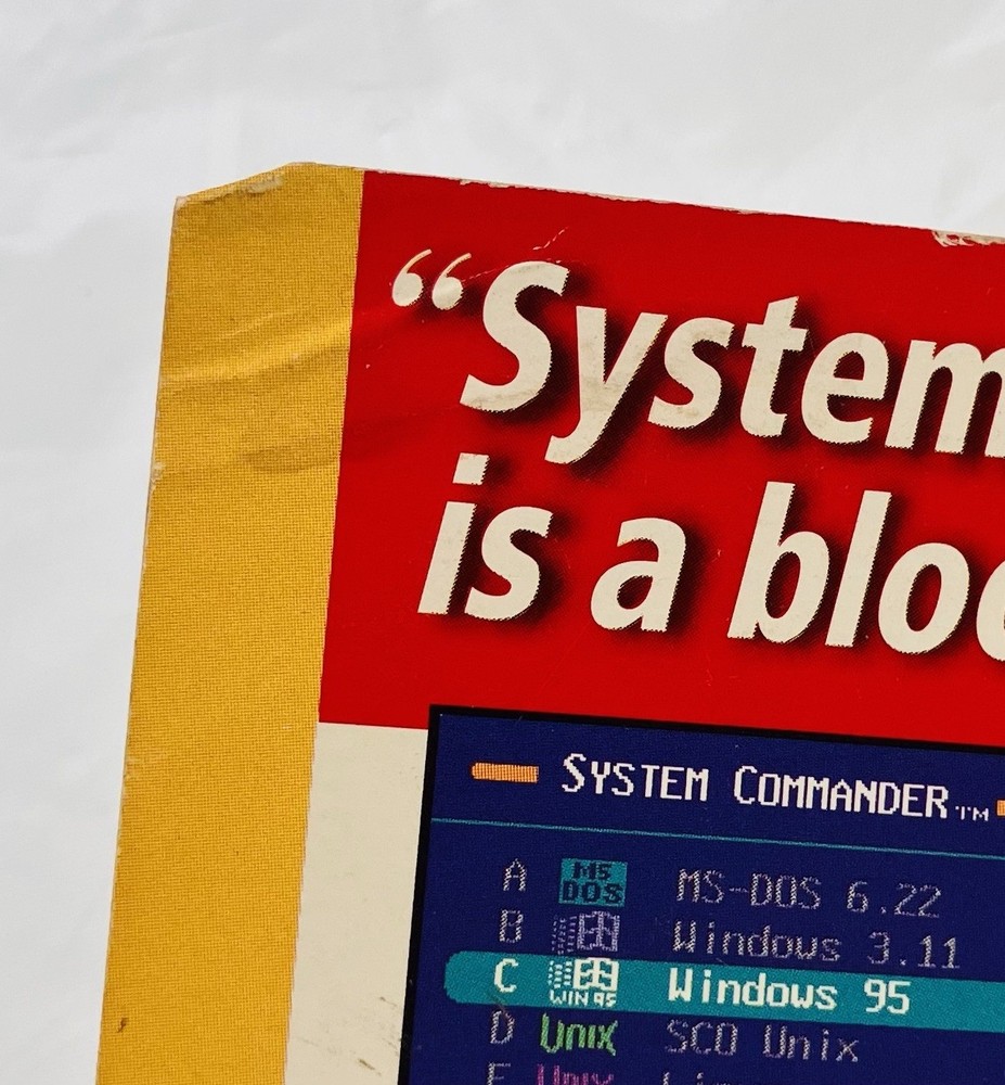 Original System Commander User Manual VCOM Partitioning Guide Windows Linux 1996