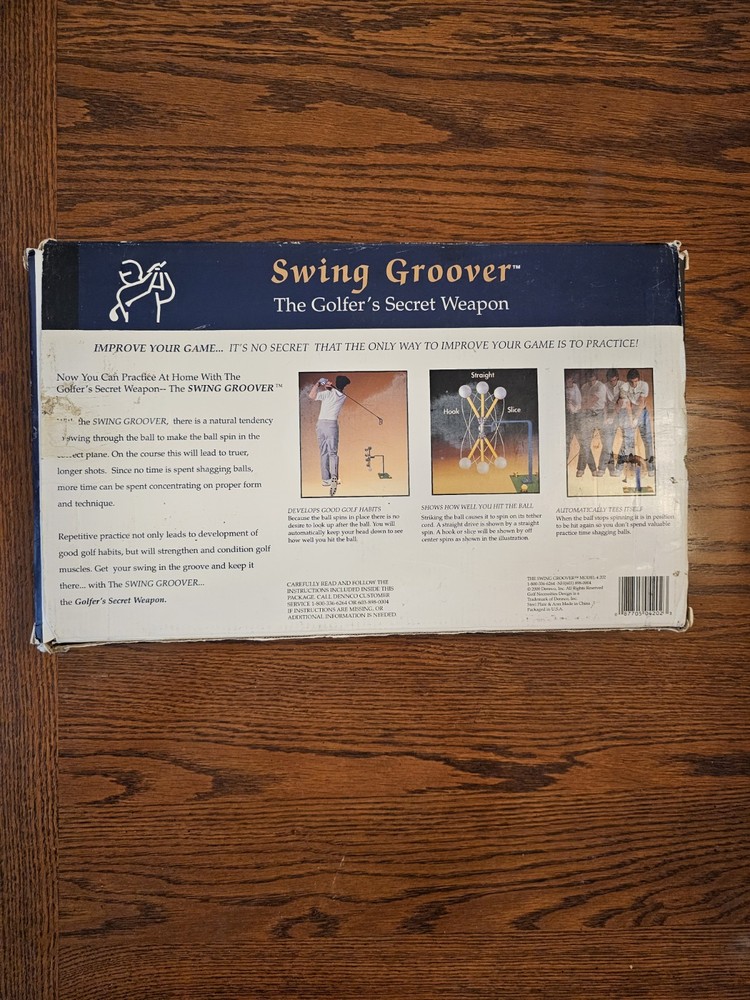 NIB Golf Necessities Swing Groover Golf Swing Practice Device