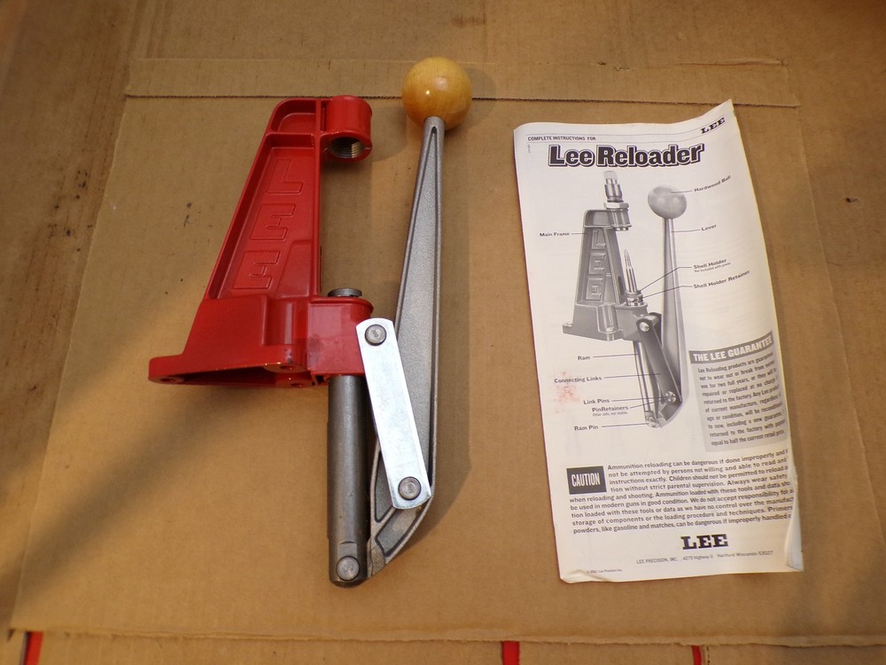 Lee Reloader Press